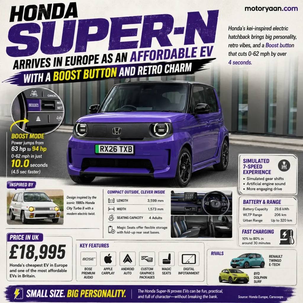 Honda Super N Arrives In Europe