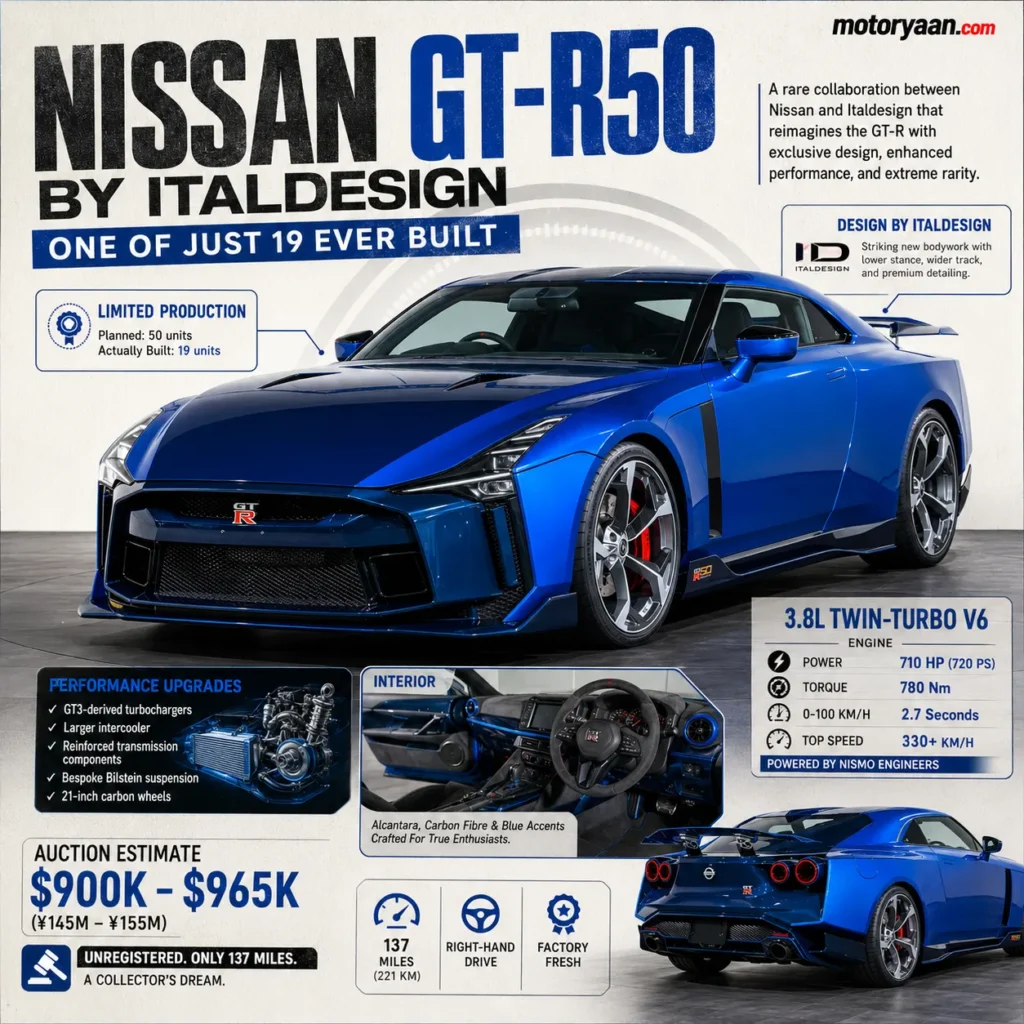 Nissan GT-R50 by Italdesign Auction