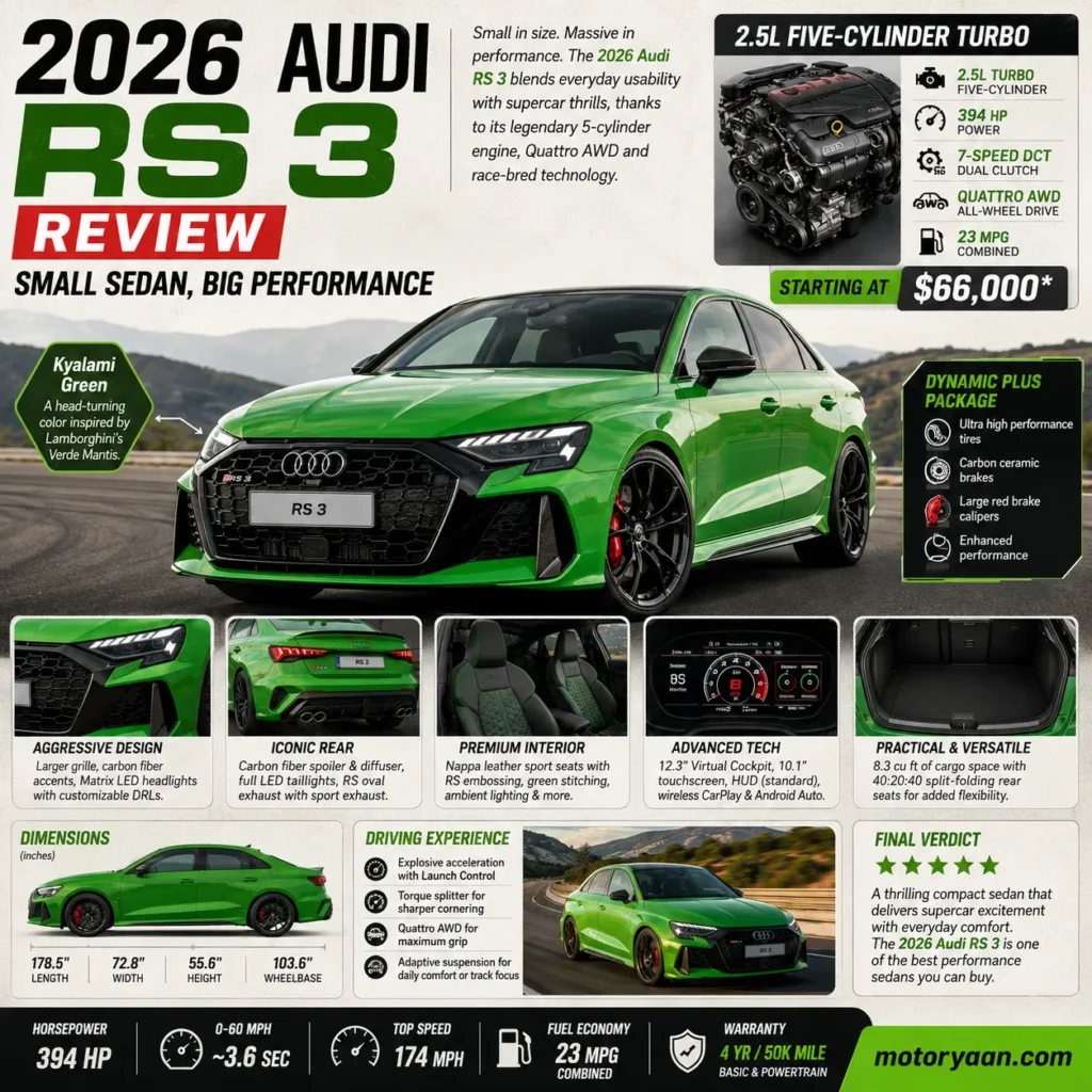 2026 Audi RS 3