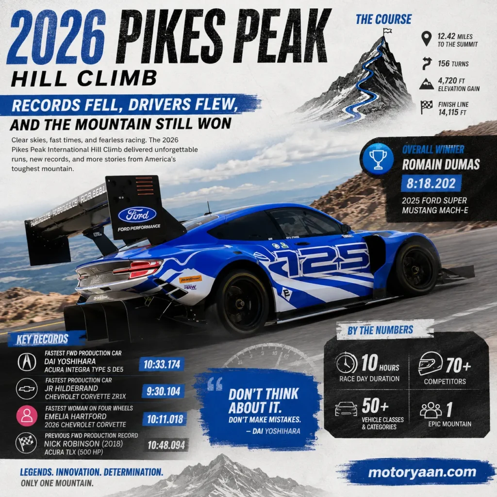 2026 Pikes Peak Hill Climb Results