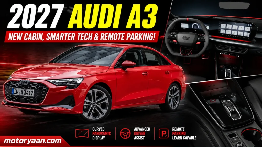2027 Audi A3 Interior Update