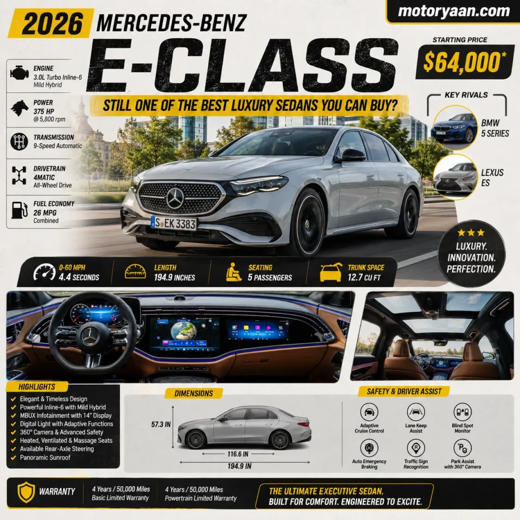 2026 Mercedes Benz E Class