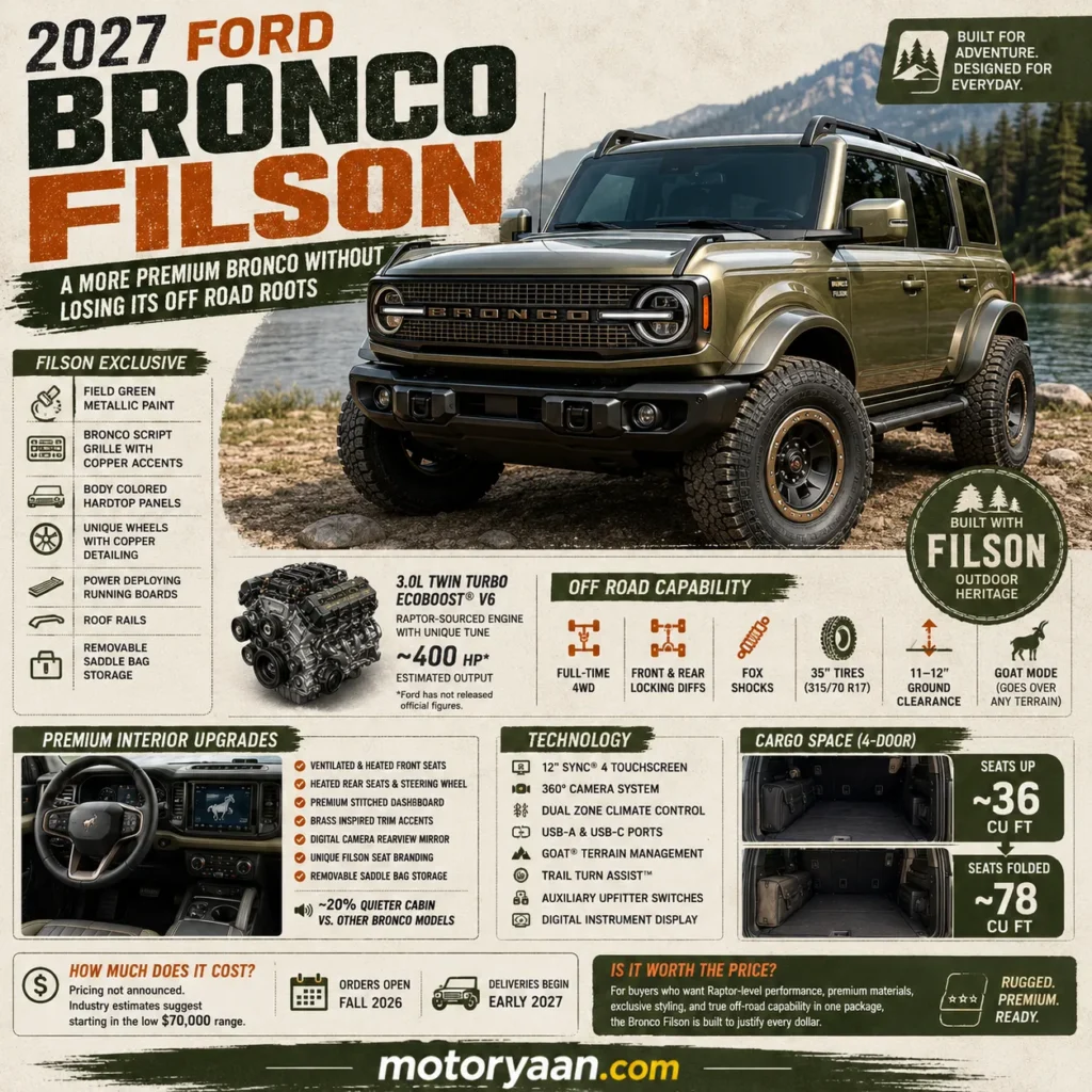 2027 Ford Bronco Filson