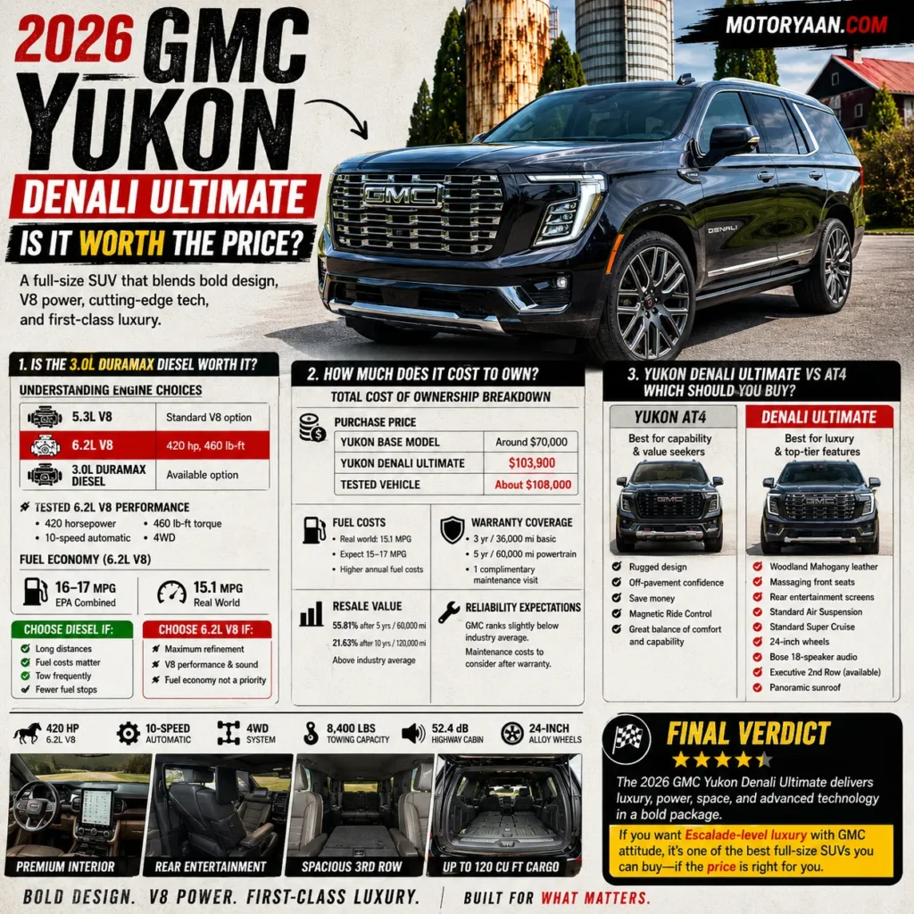2026 GMC Yukon Denali Ultimate