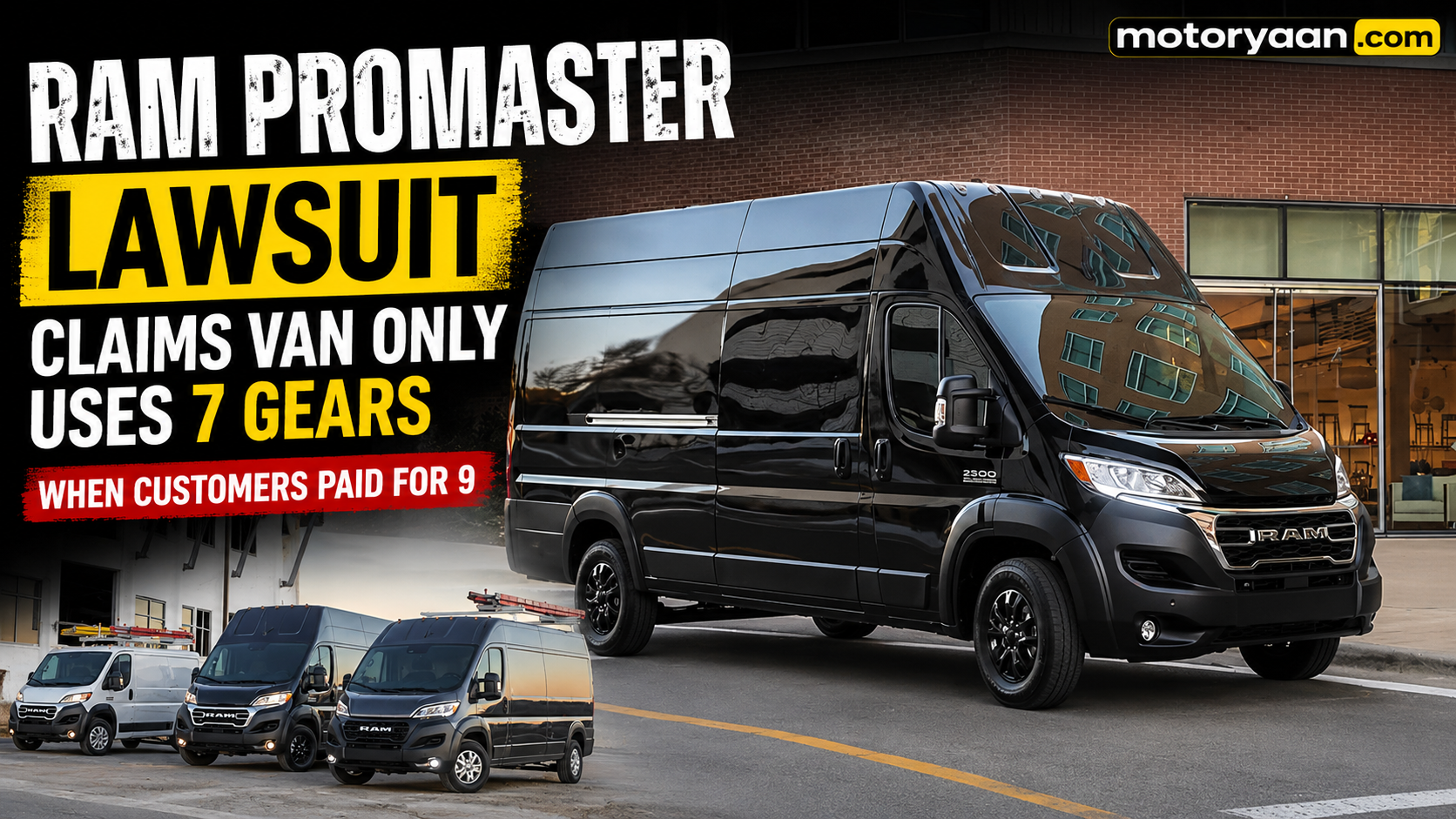 Ram ProMaster 9 Speed Transmission Lawsuit
