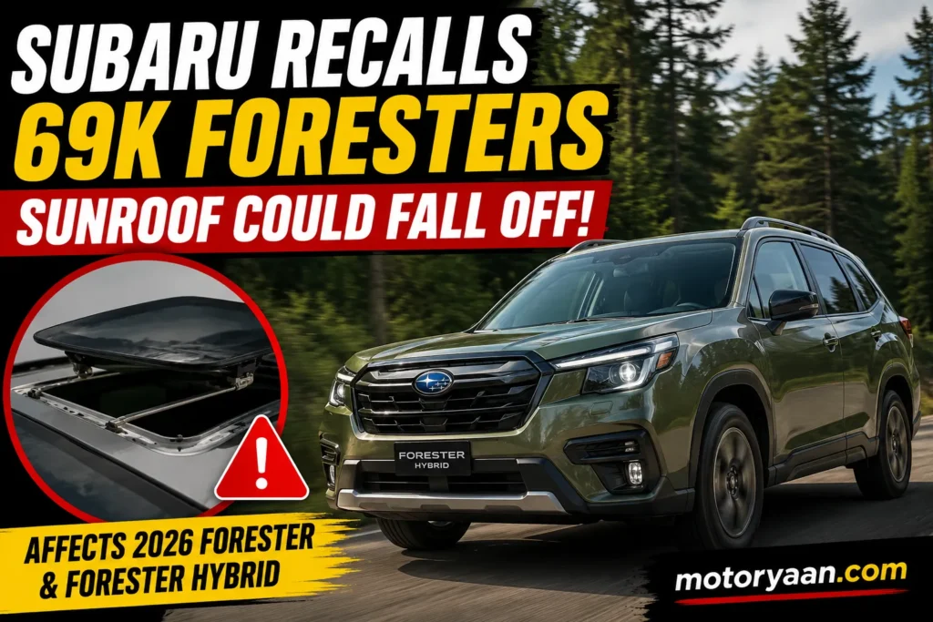 2026 Subaru Forester Recall