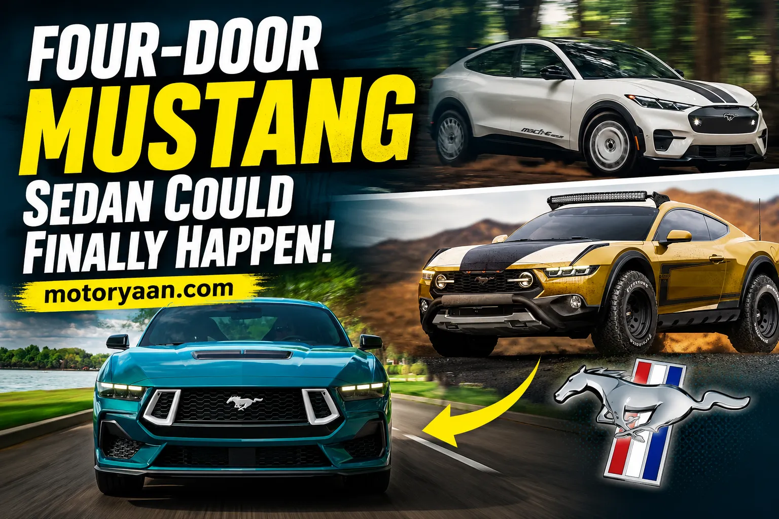 Four Door Mustang Sedan