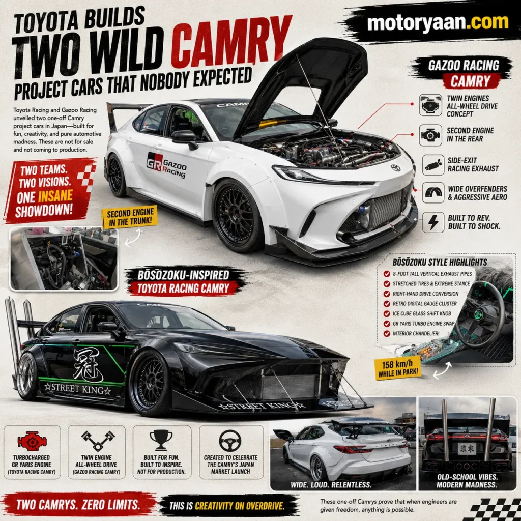 Toyota Camry Project Cars