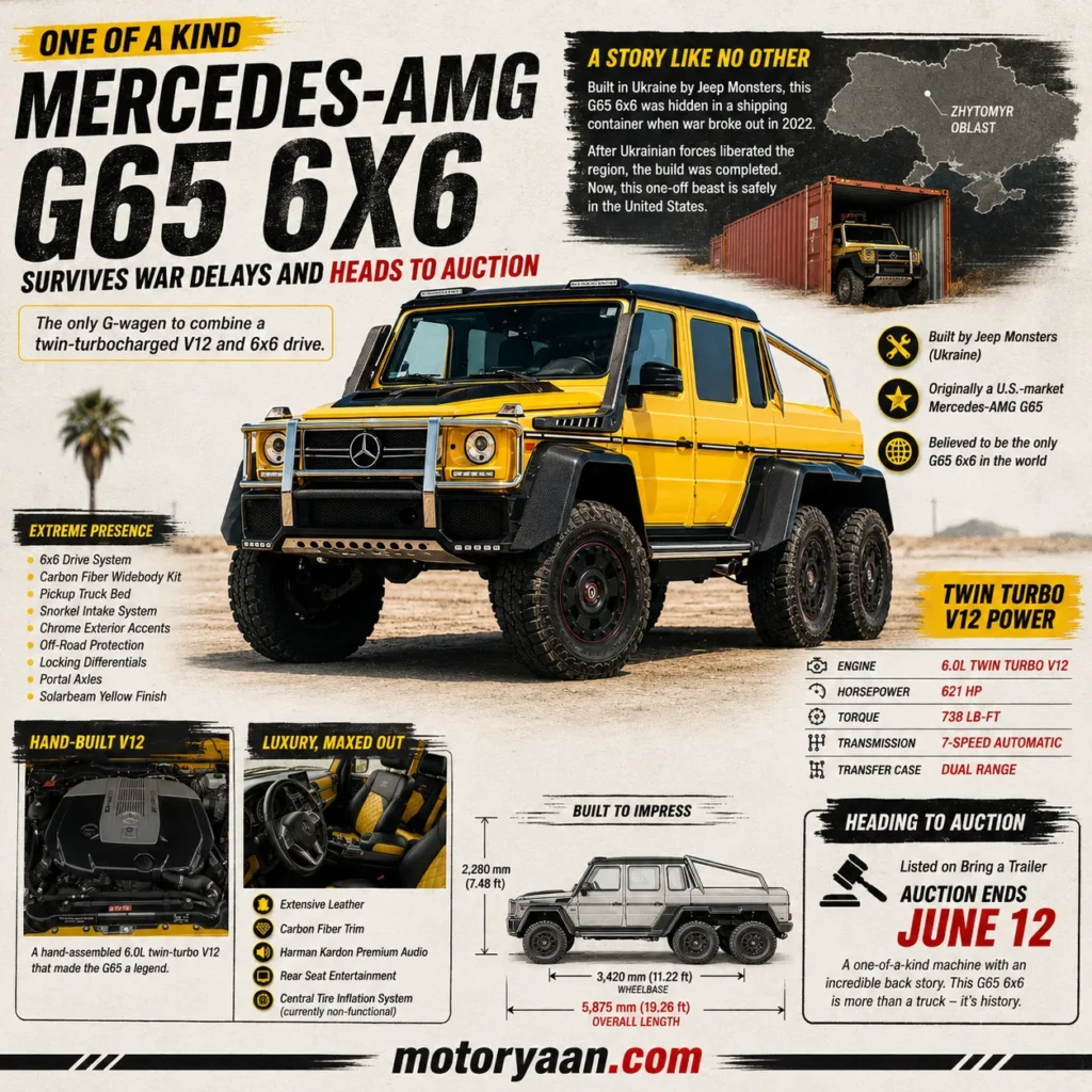 Mercedes AMG G65 6x6