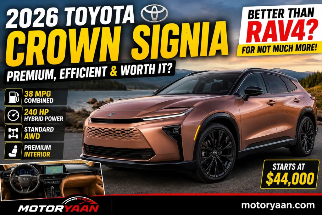 2026 Toyota Crown Signia