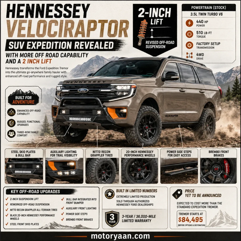 Hennessey VelociRaptor SUV Expedition
