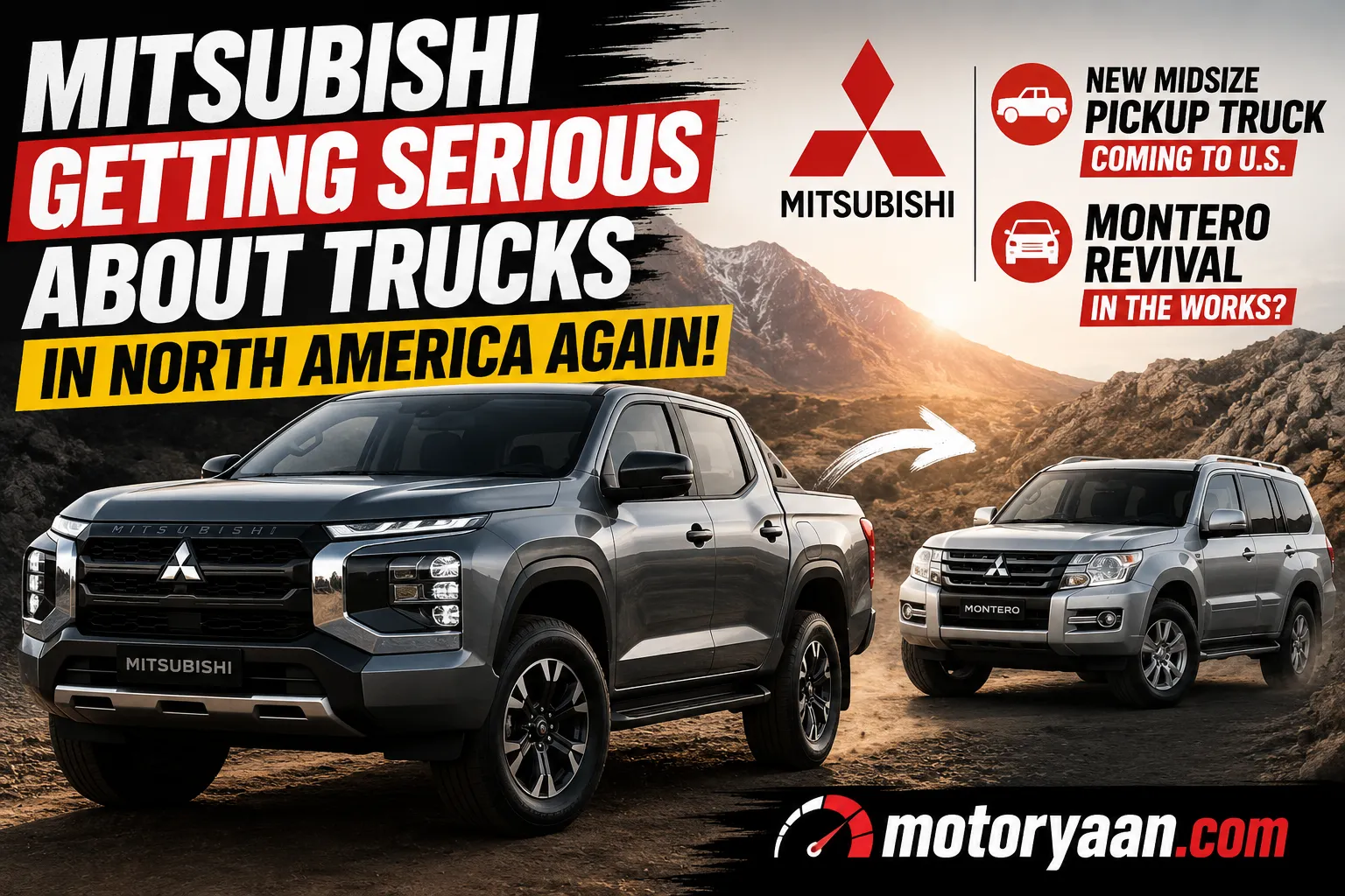 Mitsubishi Confirms New Midsize Pickup