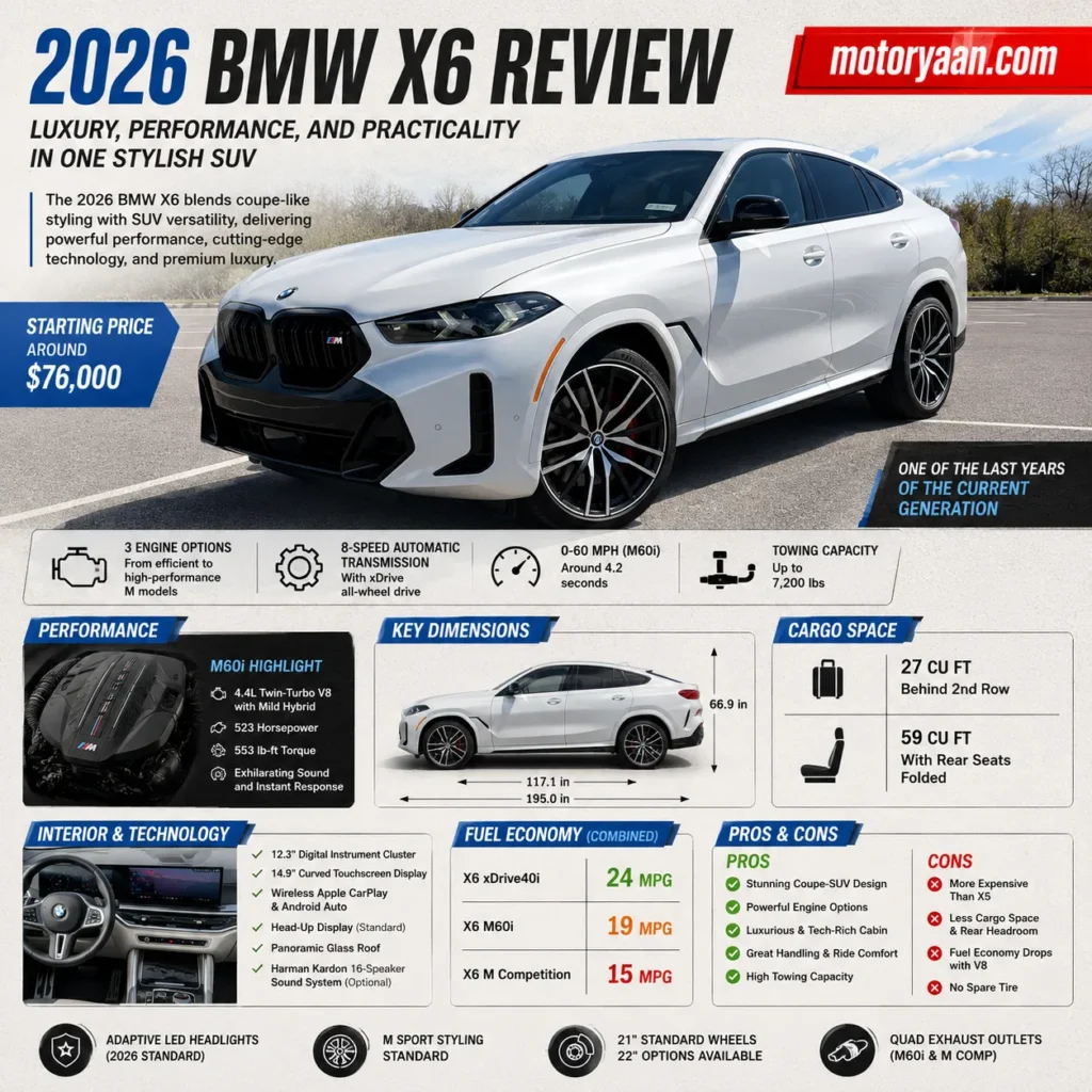 2026 BMW X6 Review