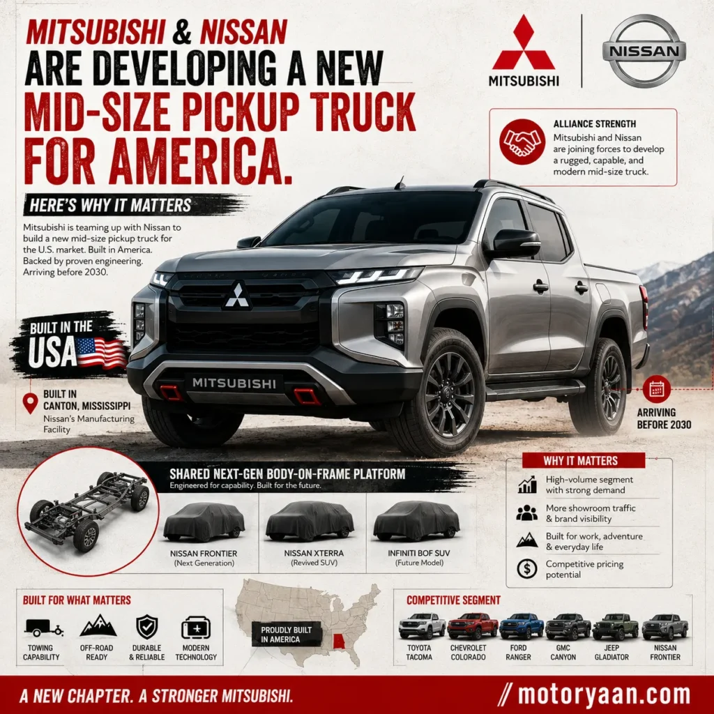 Mitsubishi Mid-Size Pickup Truck