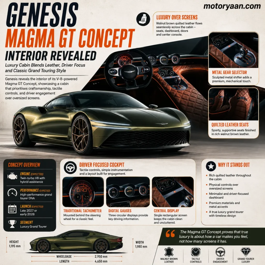 Genesis Magma GT Concept Interior