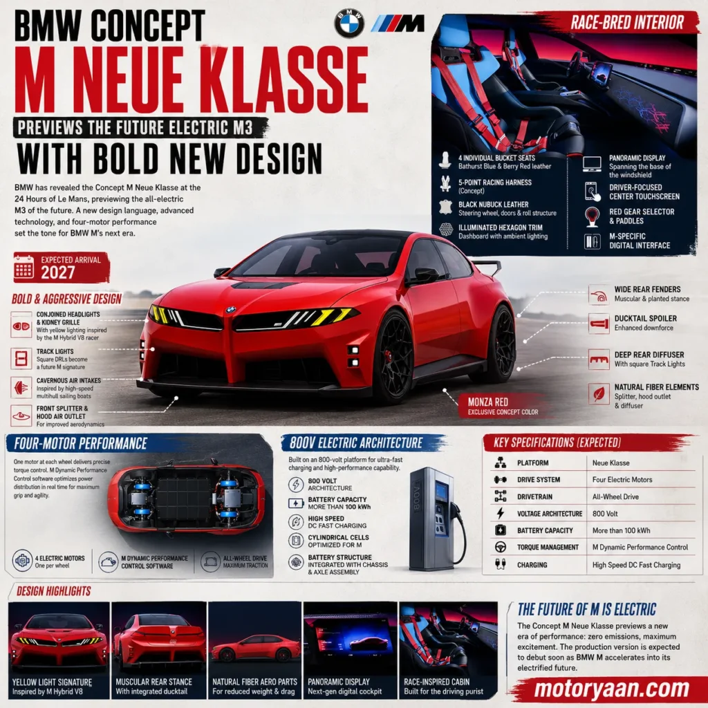 BMW Concept M Neue Klasse