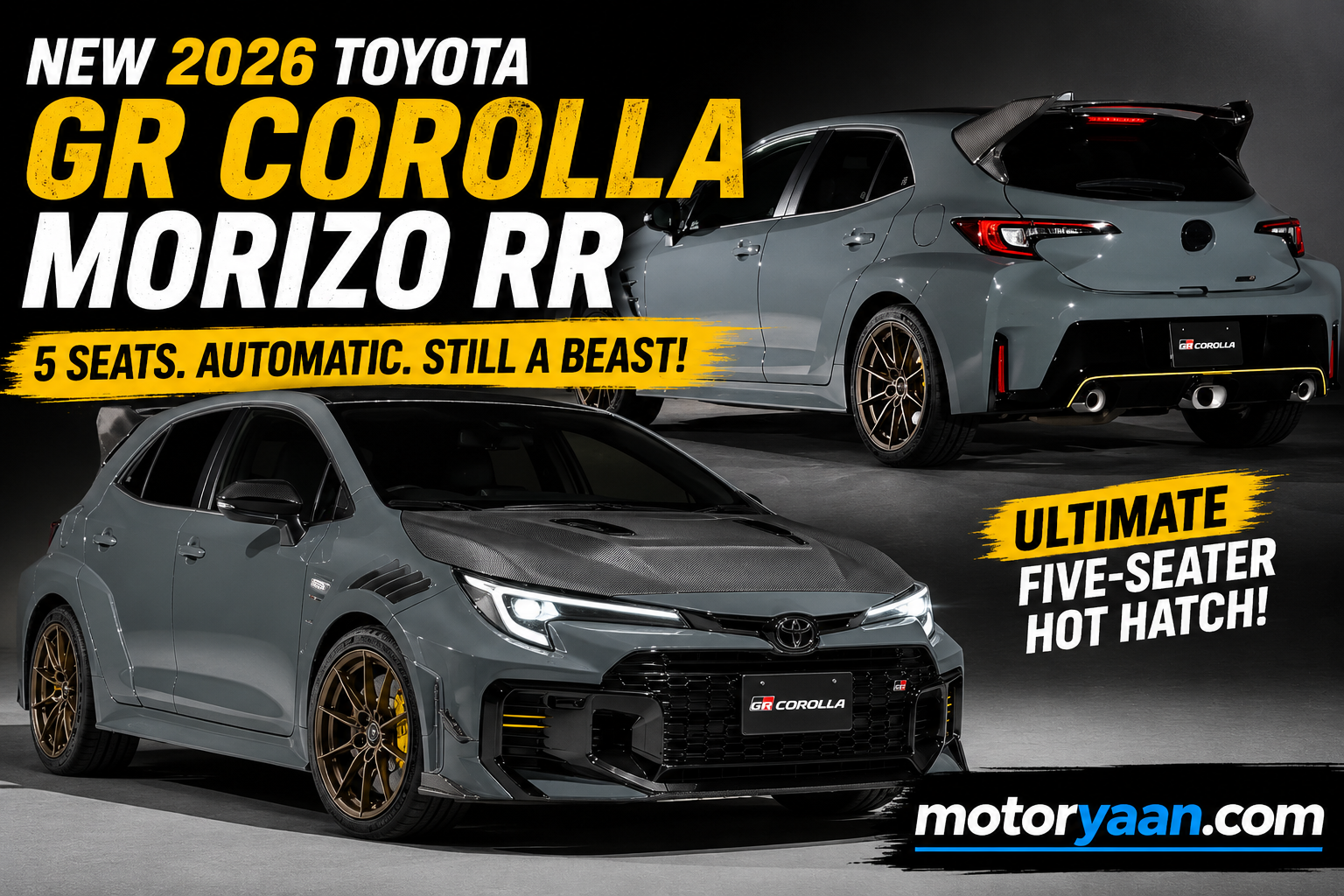 Toyota GR Corolla Morizo RR