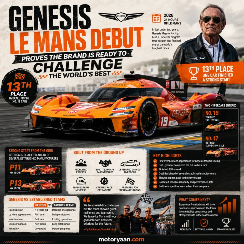 Genesis Le Mans Debut
