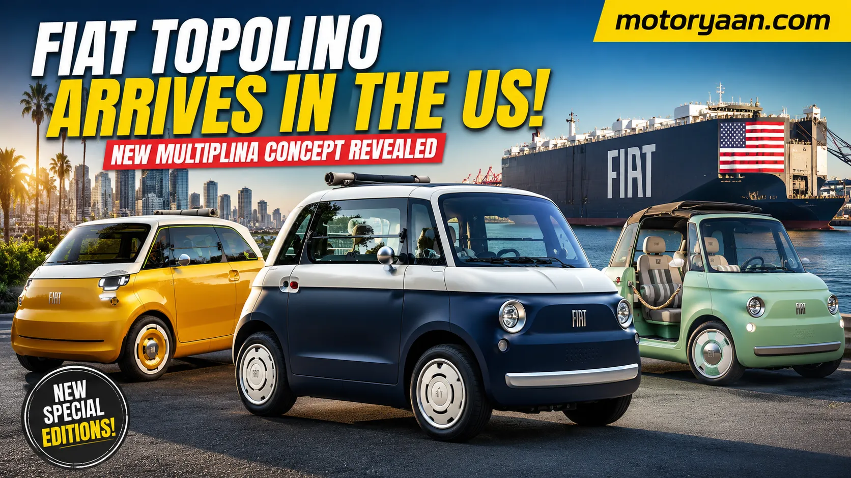 Fiat Topolino Reaches the US