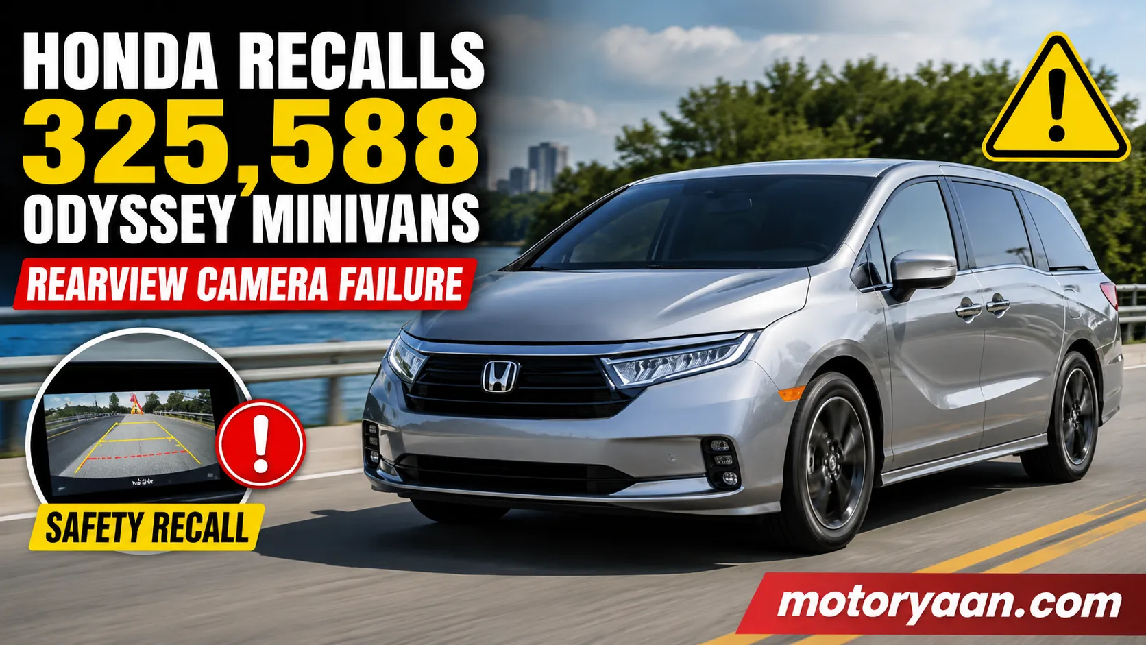 Honda Odyssey Recall 2026