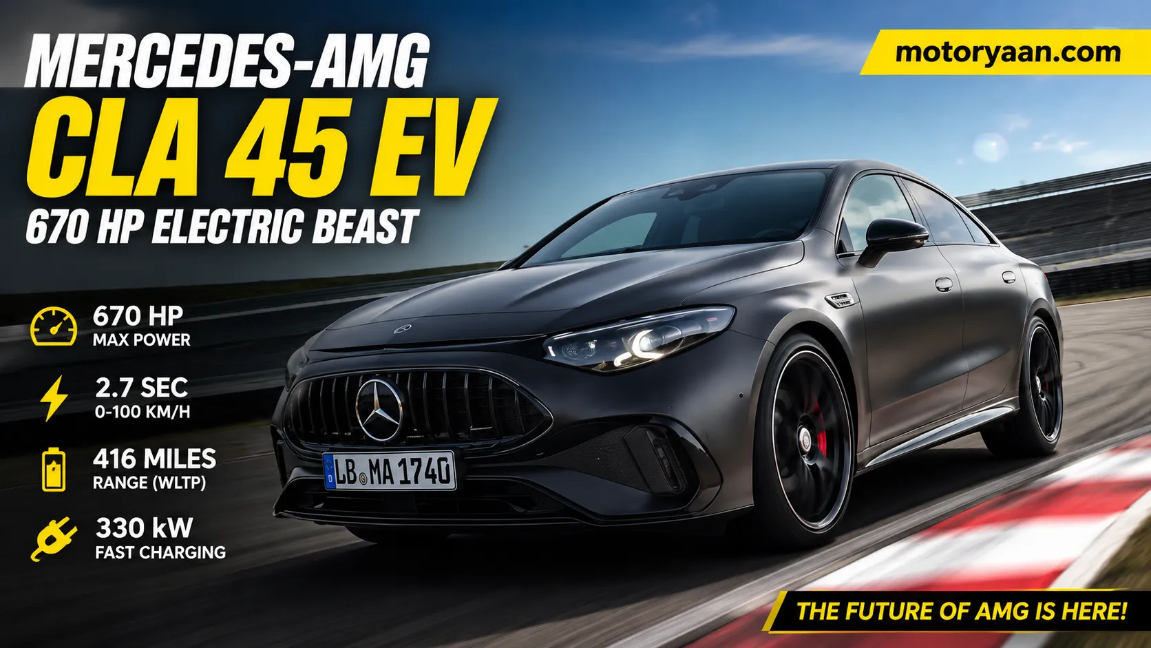 2027 Mercedes AMG CLA45 EV