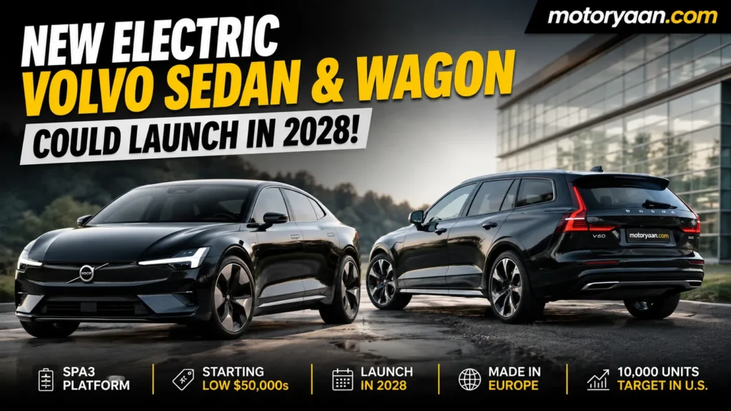 Volvo Electric Sedan and Wagon