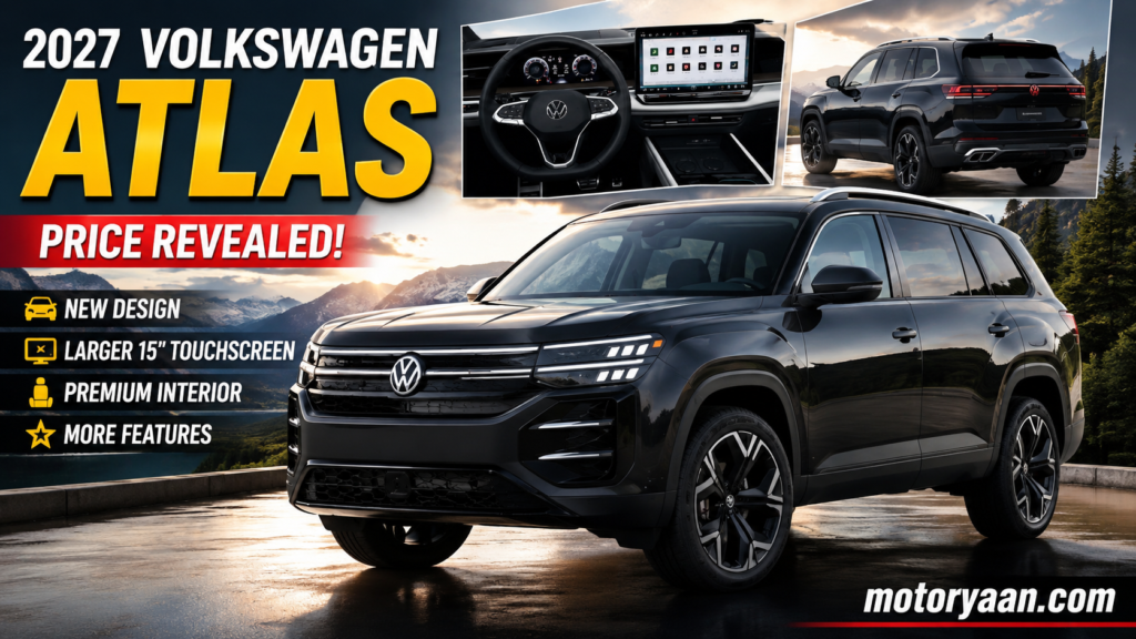 2027 Volkswagen Atlas Price