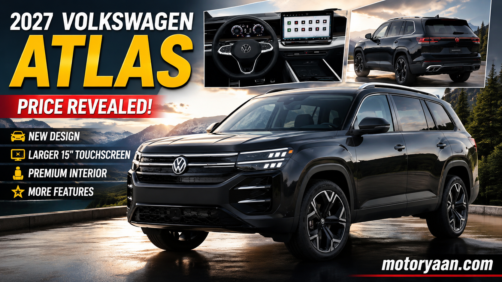 2027 Volkswagen Atlas Price