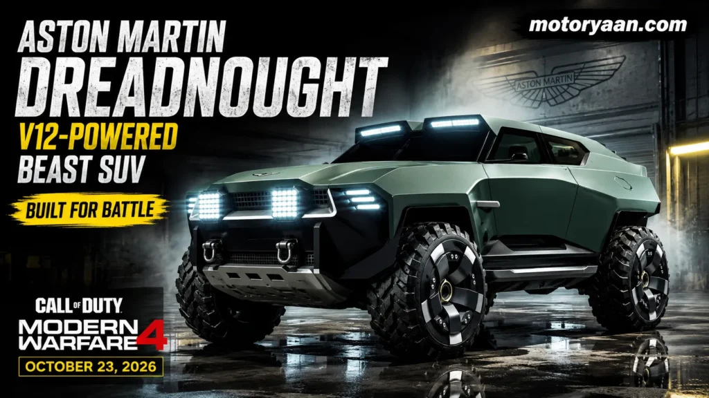 Aston Martin Dreadnought Call of Duty Modern Warfare 4