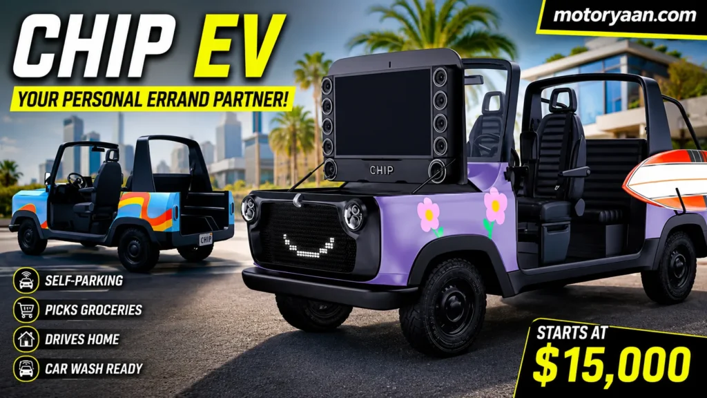 Chip EV Self Parking Electric Vehicle