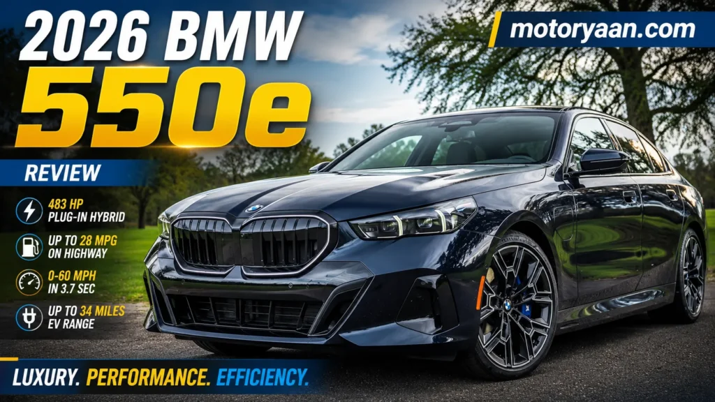 2026 BMW 550e xDrive Review: The Luxury Plug In Hybrid That Gets Almost Everything Right