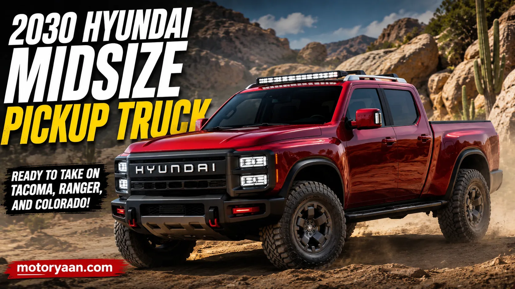 2030 Hyundai Midsize Pickup Truck