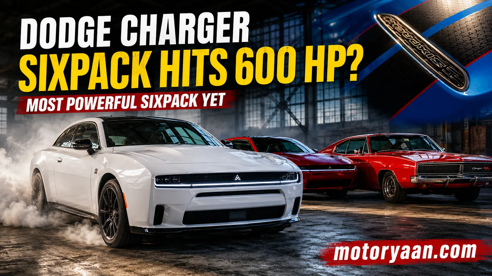 2026 Dodge Charger Sixpack 600 HP