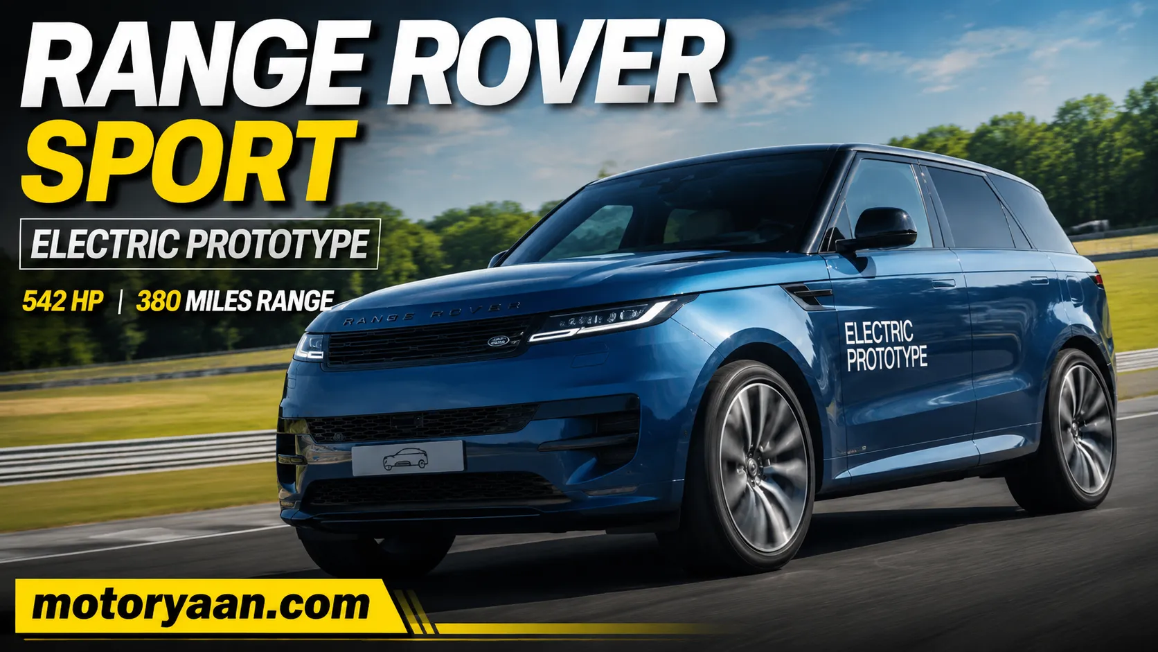 Range Rover Sport Electric