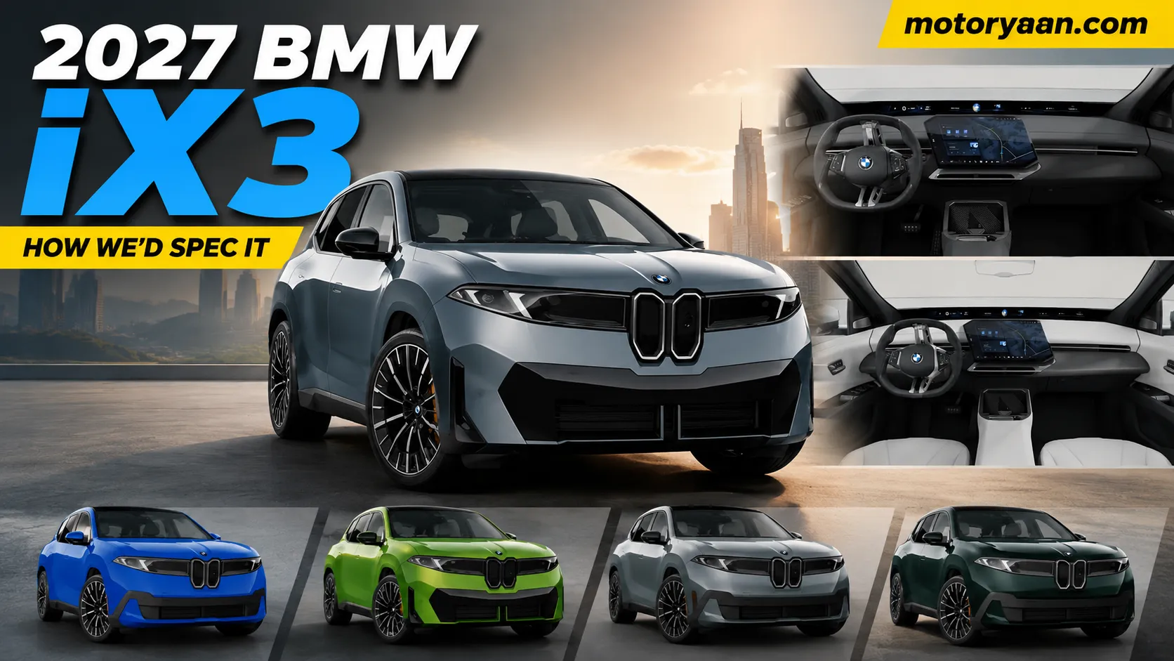 2027 BMW iX3 Specs