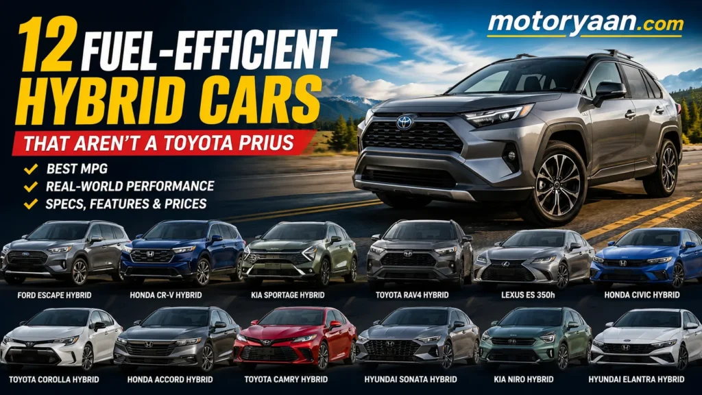 Fuel Efficient Hybrid Cars That Aren't a Toyota Prius