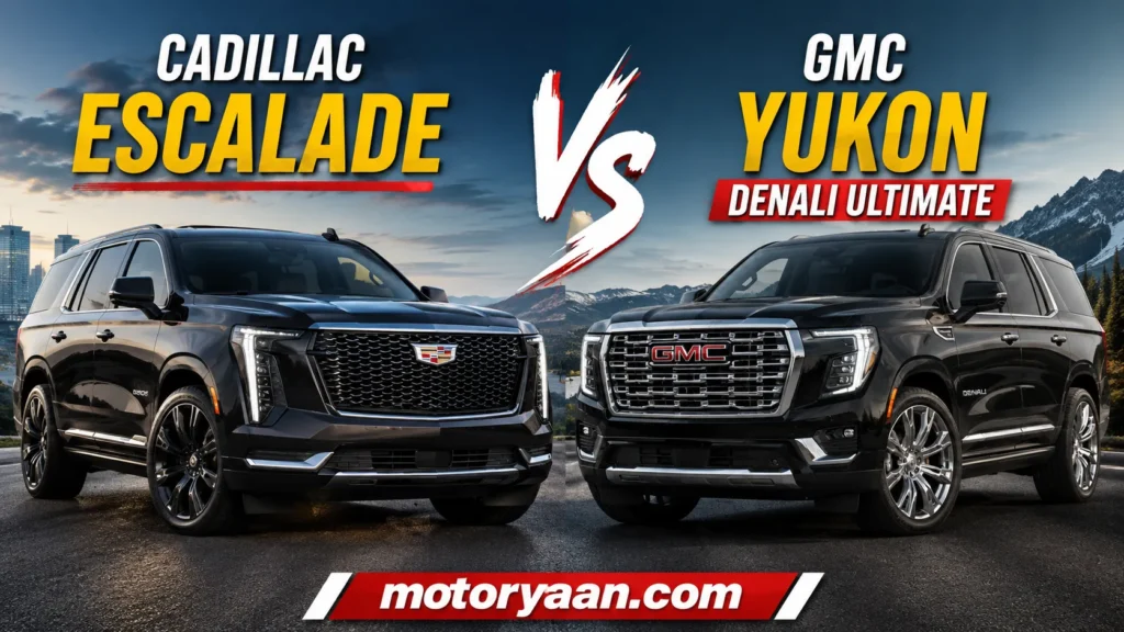 Cadillac Escalade vs GMC Yukon Denali Ultimate