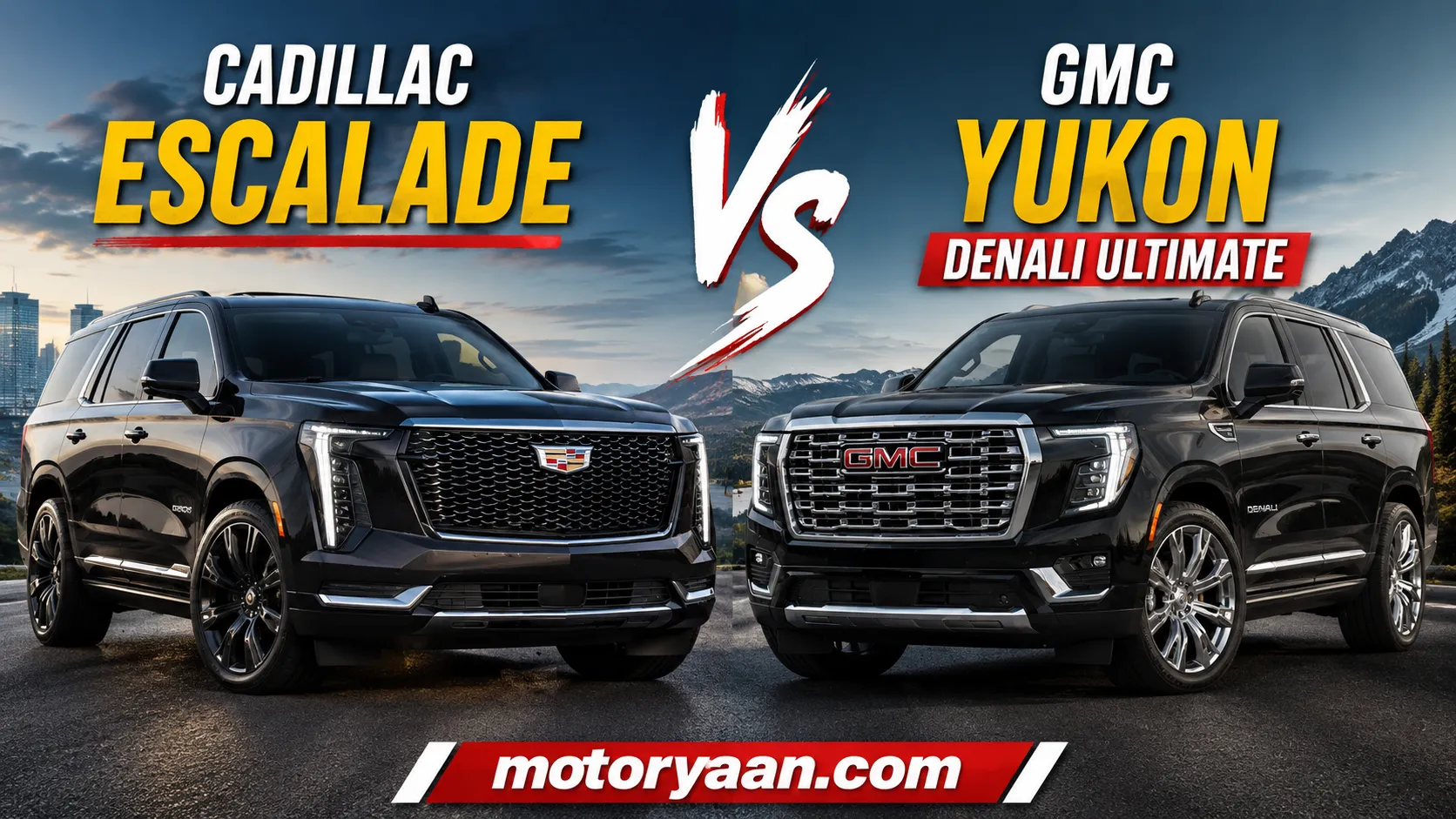 Cadillac Escalade vs GMC Yukon Denali Ultimate