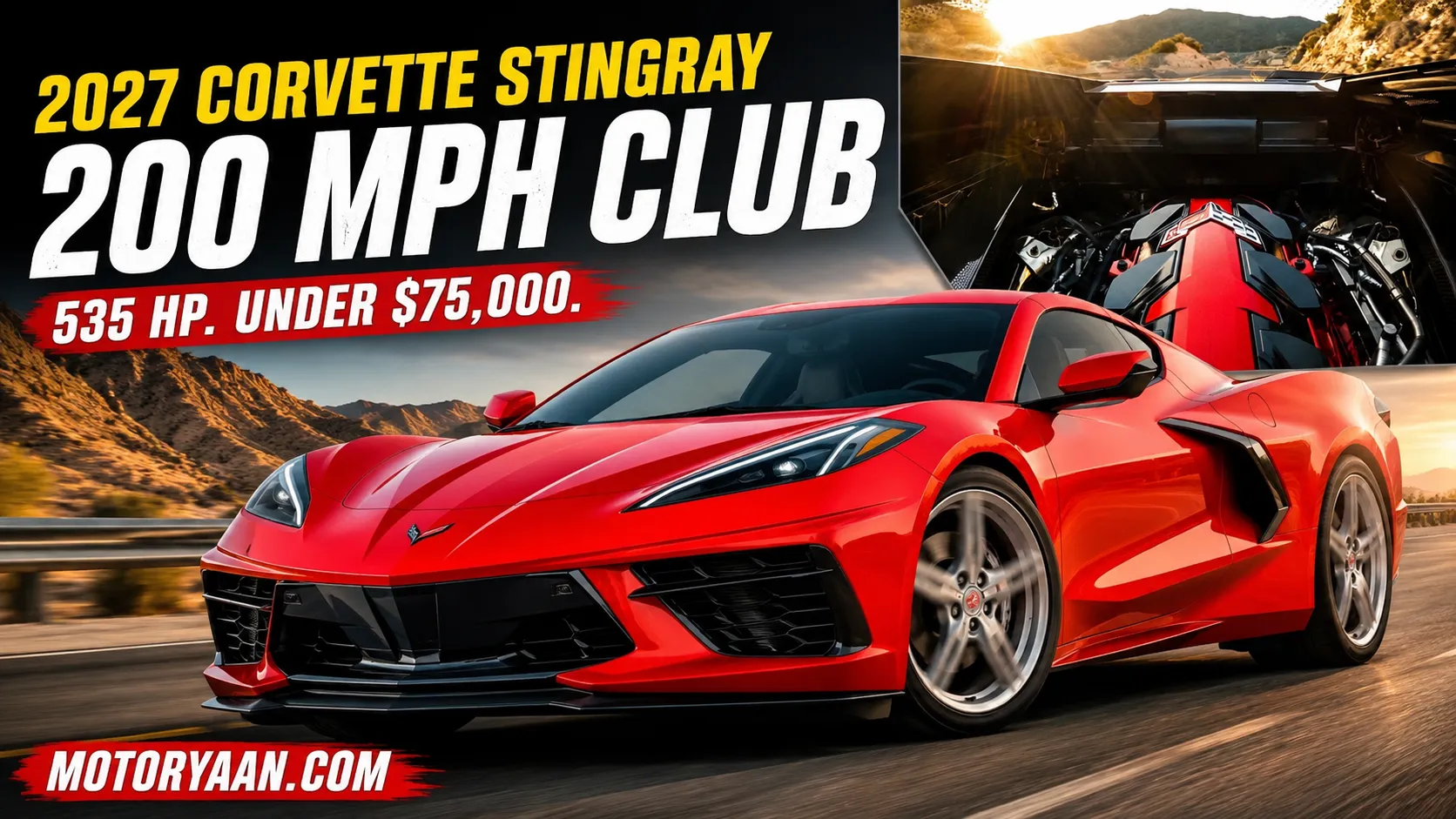 2027 Chevrolet Corvette Stingray