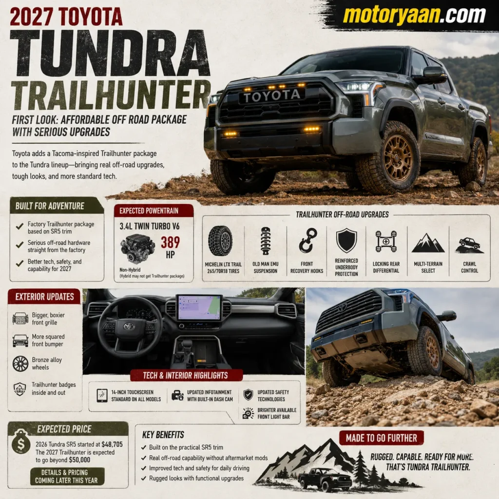 2027 Toyota Tundra Trailhunter First Look