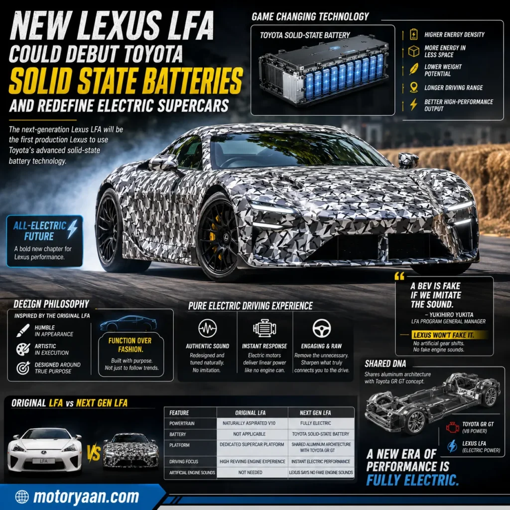 New Lexus LFA