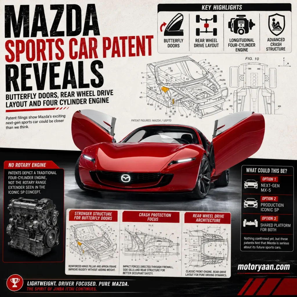 Mazda Sports Car Patent