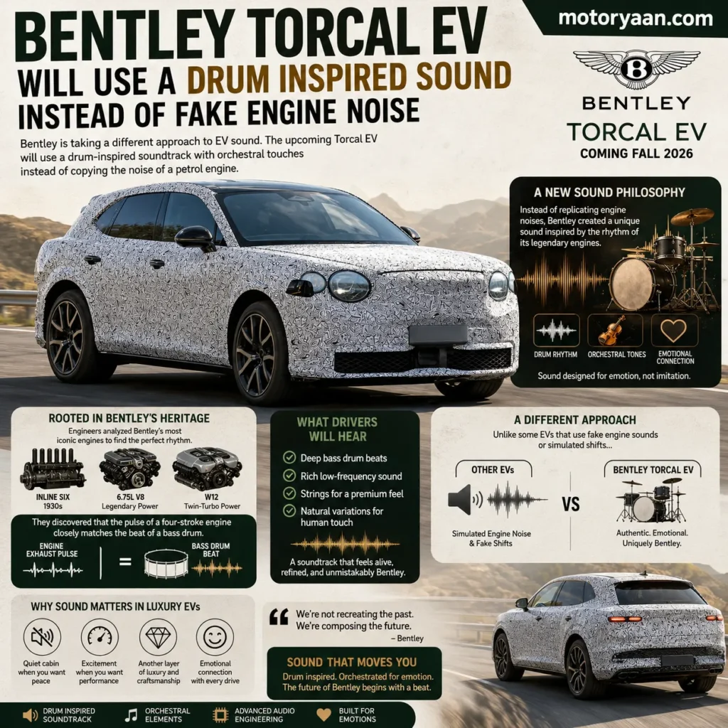 Bentley Torcal EV fake engine noise