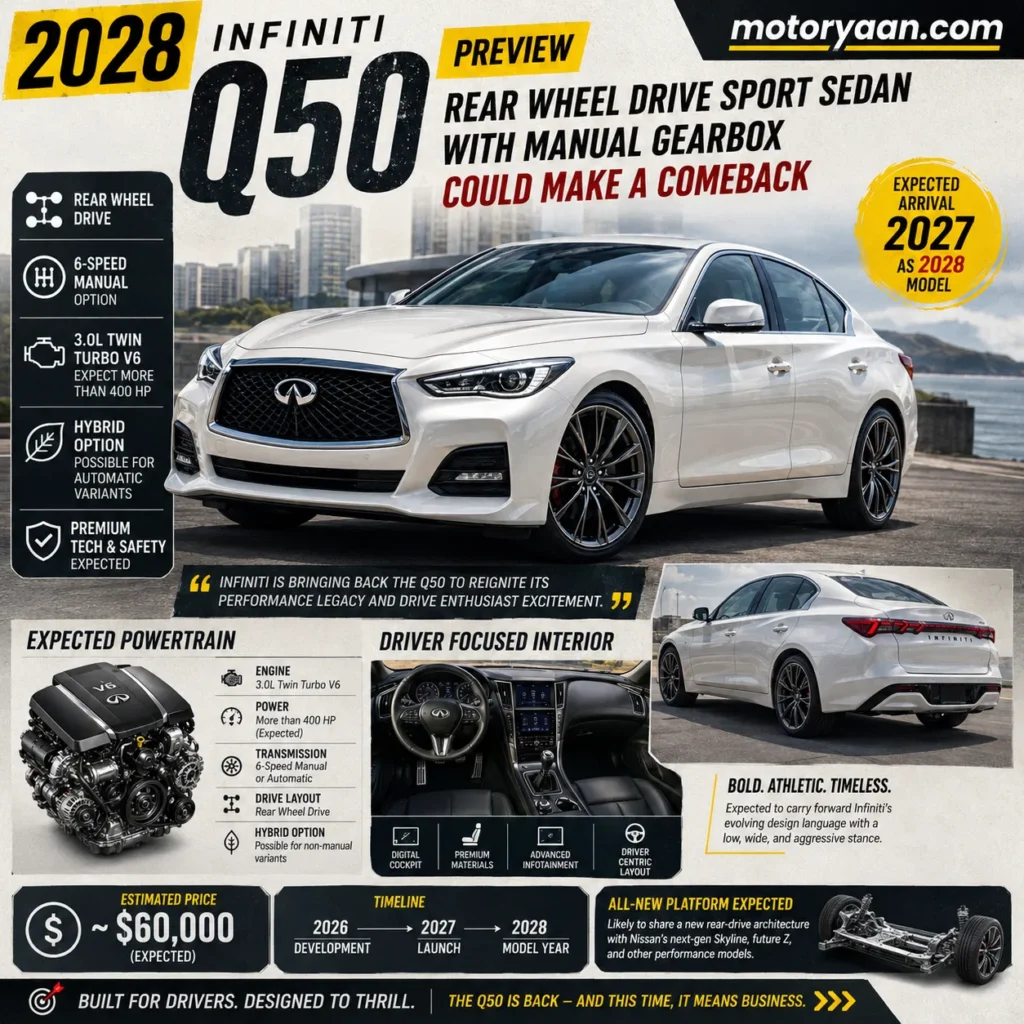 2028 Infiniti Q50
