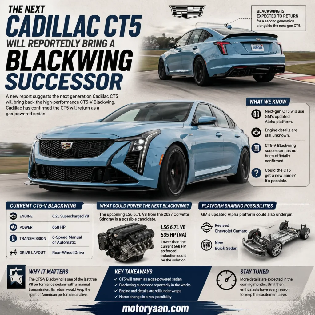Next Cadillac CT5 V Blackwing