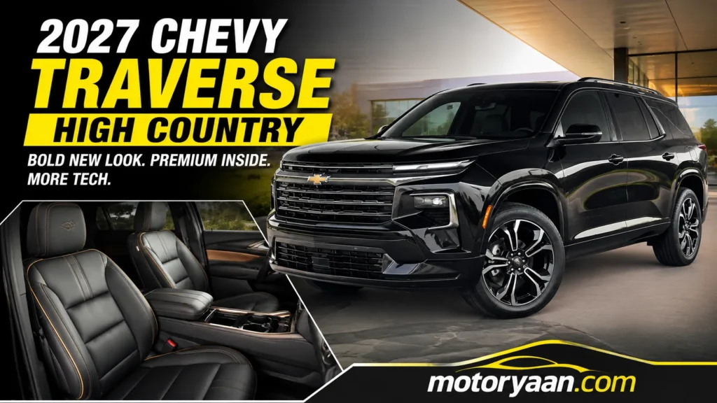 2027 Chevrolet Traverse High Country