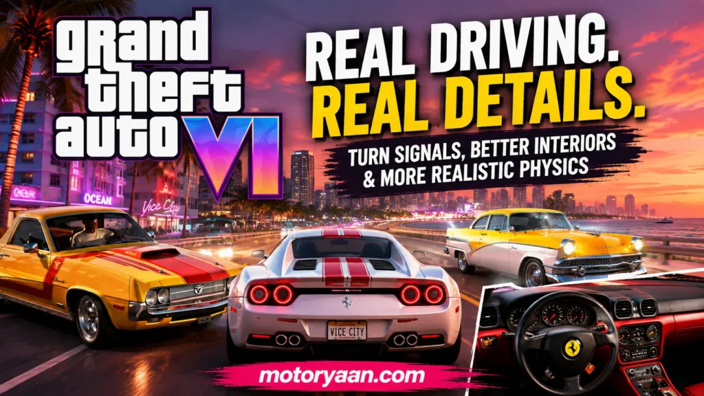 GTA 6 driving gameplay