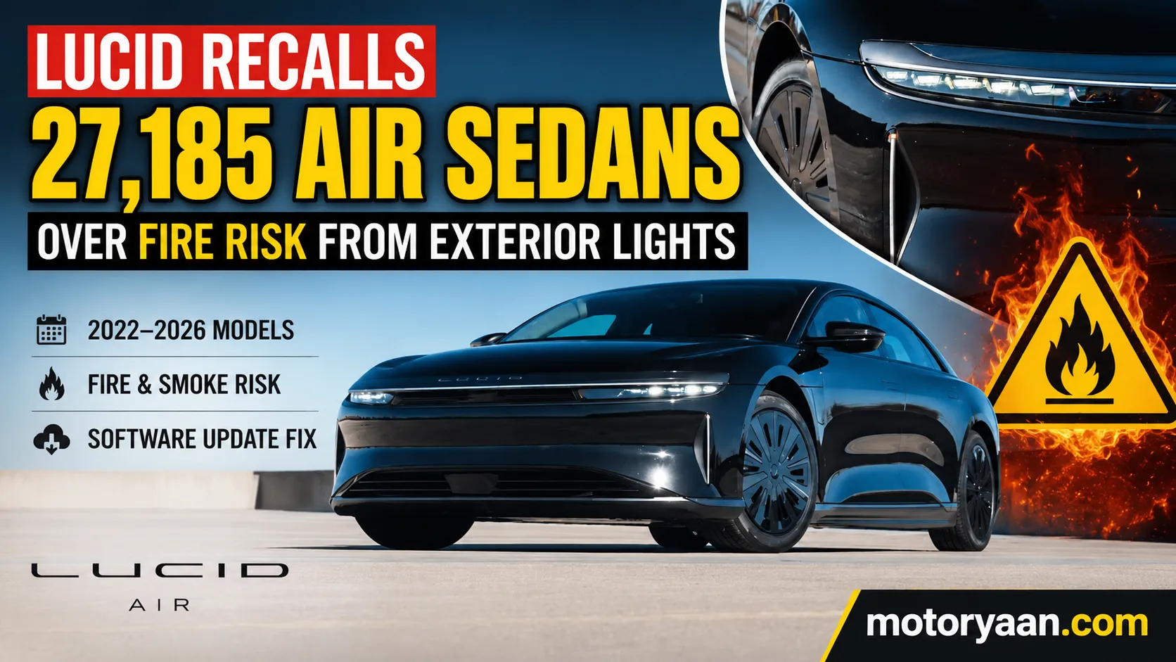 Lucid Air recall