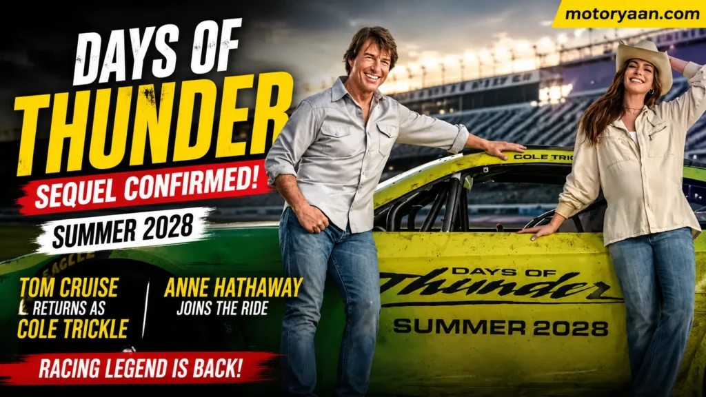 Days of Thunder sequel