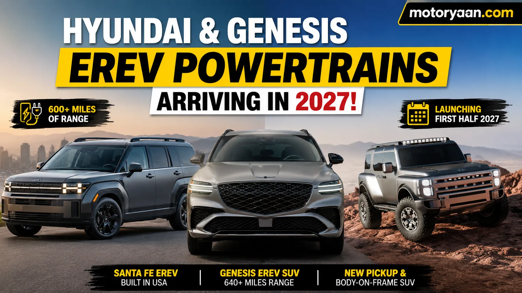 2027 Hyundai Santa Fe EREV